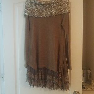 ✨ Altar'd State Lace Sweater Tunic/Dress